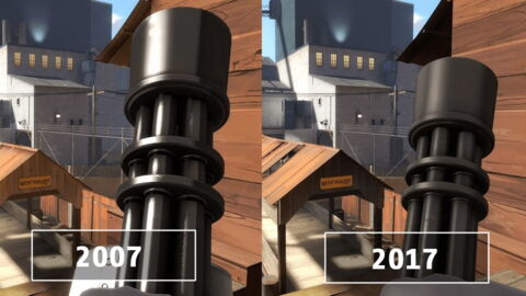 Voici pourquoi Team Fortress 2 est moins beau aujourd'hui qu'en 2007