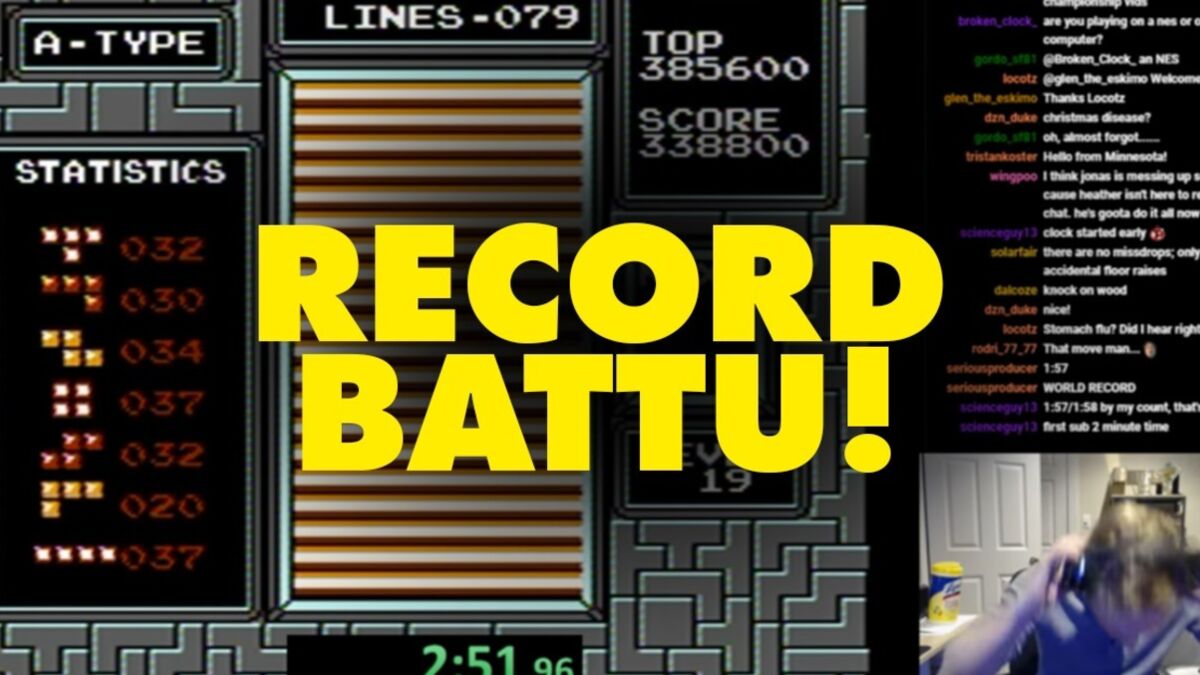 Tetris Il Bat Un Record Du Monde Sans Le Savoir 2193