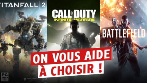 Battlefield 1, Call of Duty Infinite Warfare et Titanfall 2 : guide comparatif des FPS de fin 2016