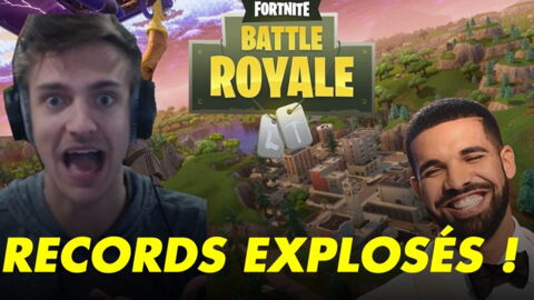 Fortnite : le stream de Drake et Ninja éclate tous les records sur Twitch