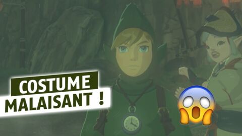 Zelda Breath of the Wild : le nouveau costume du DLC fait trembler les personnages du jeu