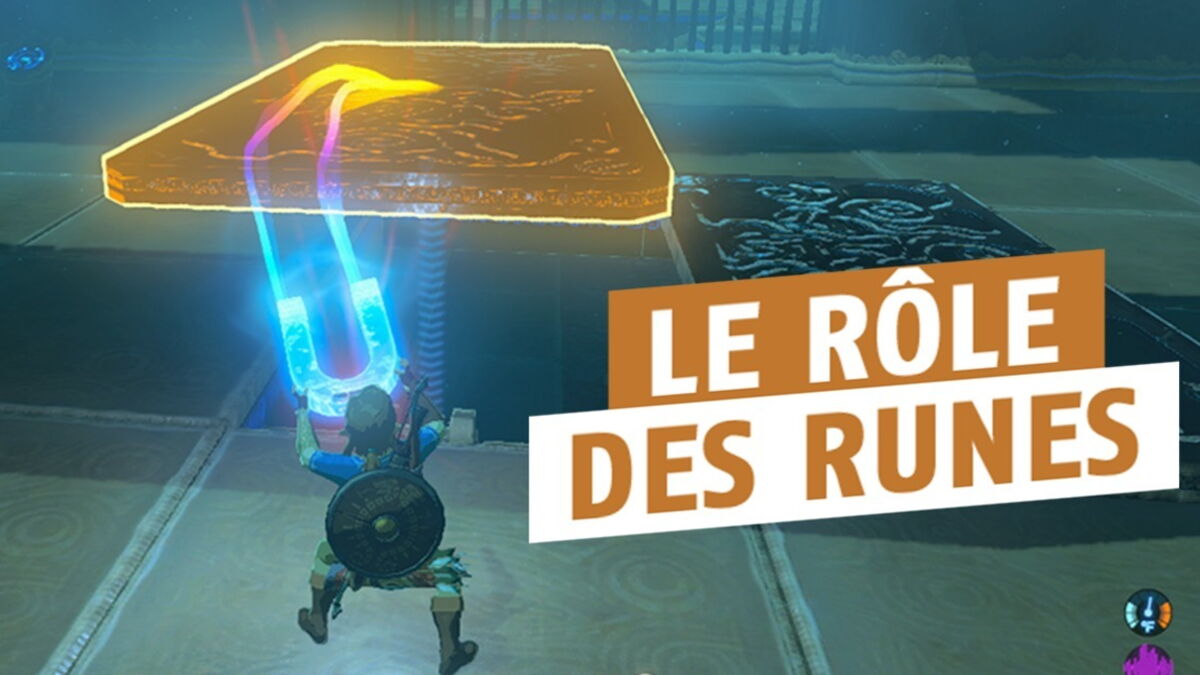 Zelda Breath Of the Wild Nintendo dévoile un peu plus le système de runes