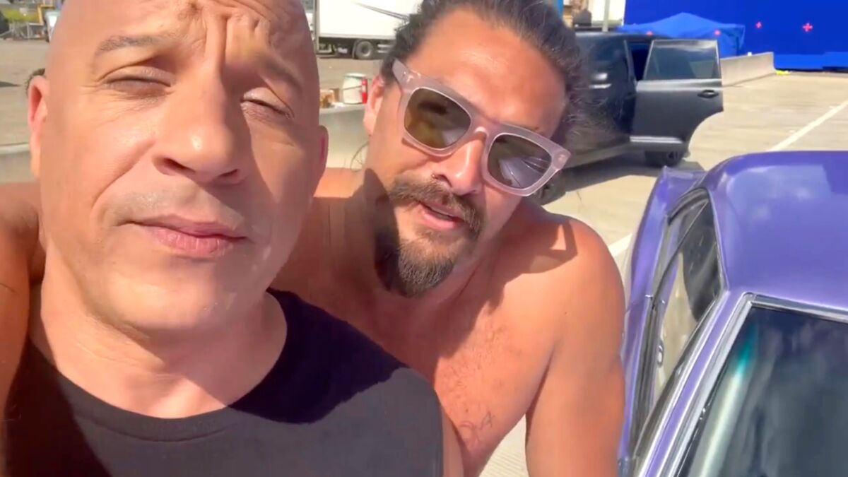 Vin Diesel Furieux Contre Jason Momoa Sur Le Tournage De Fast & Furious X