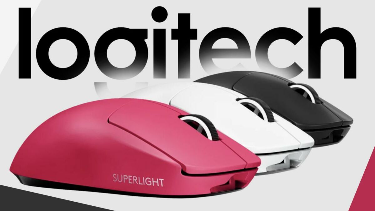 Logitech Souris de gaming Pro X Superlight Rouge