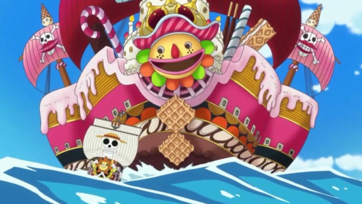 Le navire Thousand Sunny dans One Piece