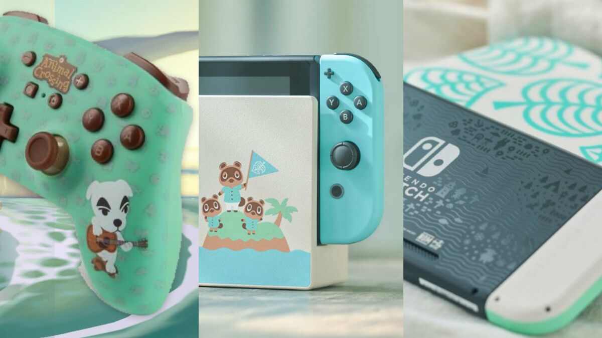 Animal Crossing : des accessoires Nintendo Switch en édition