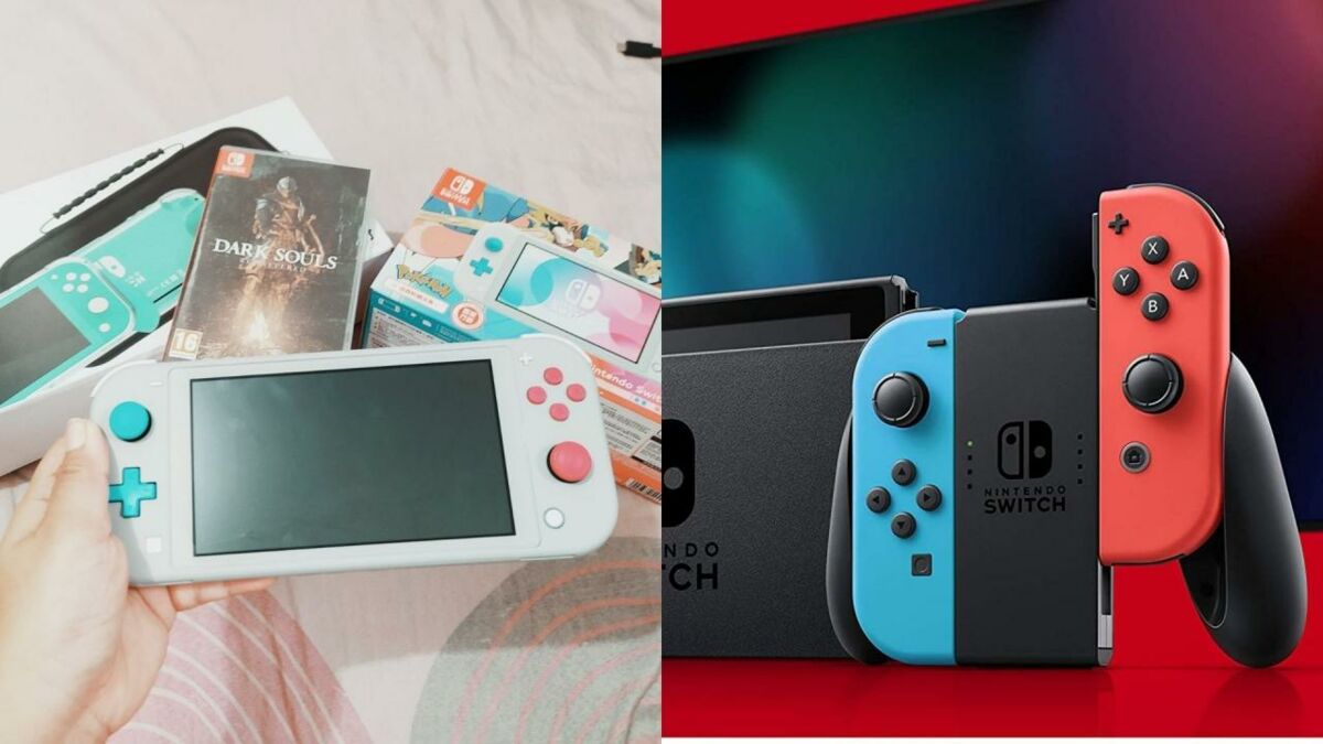 Nintendo Switch versus Switch Lite : quelles différences entre les deux  consoles ? - Numerama