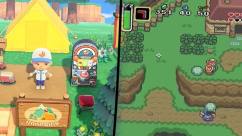Animal Crossing New Horizons : une map de Zelda reconstituée dans le jeu