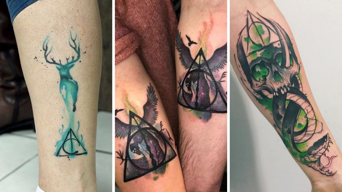 Tatouage Harry Potter Serpentard Voici 12 magnifiques tatouages tirés de l'univers d'Harry Potter