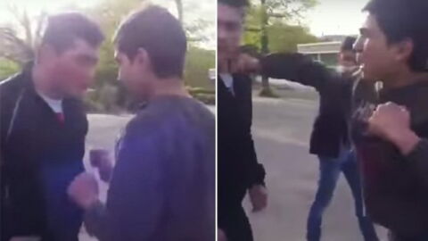 This Bully Will Immediately Regret Picking On A Younger Kid