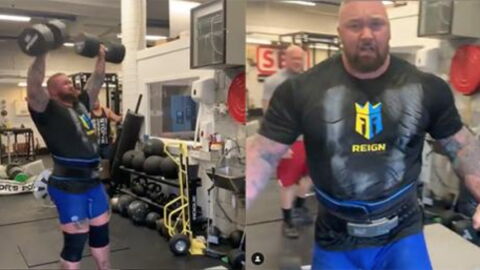 This Is The Mountain's Unbeatable Circuit To Prepare For The World's Strongest Man