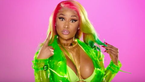 Nicki Minaj Is Heating Things Up For Her Fans In This Tight Body Suit