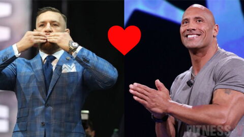 The Rock Can't Stop Singing The Praises Of Conor McGregor