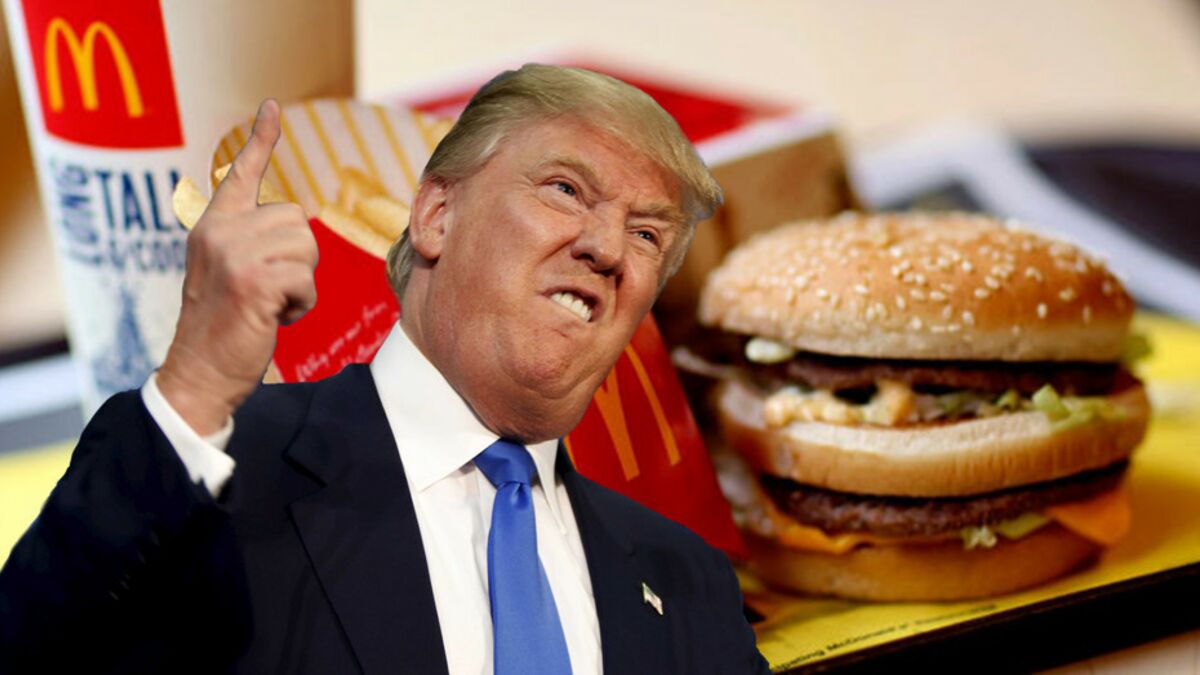 We Now Know What President Donald Trump Orders When He Goes To McDonald ...