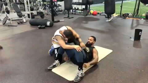Boxer James Wilson Has A Seriously Violent Ab Workout