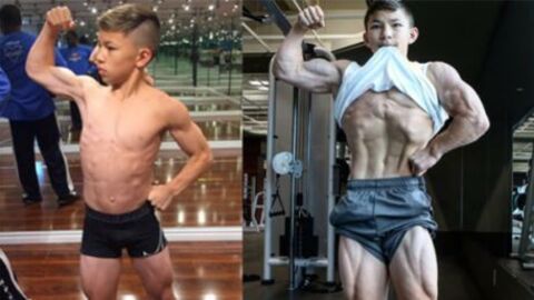 Check Out This Absolutely Massive 15-Year-Old Body Builder