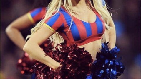 The Internet Is Going Wild For This Crystal Palace Cheerleader
