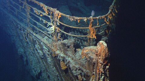 Incredible images of the Titanic's ship wreck 109 years later