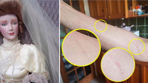 After buying a 'haunted' doll on eBay they had witnessed some truly paranormal events