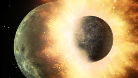 Researchers Now Believe Life On Earth Began With This Cosmic Collision