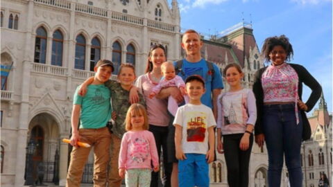 This Family Of Nine Have Found The Perfect Way To Travel The World On A Budget