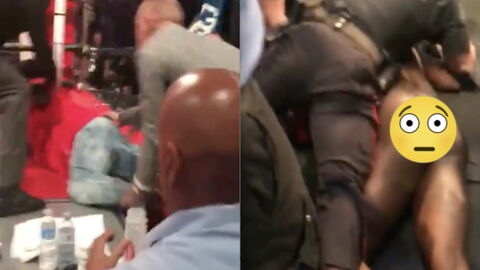 This Spectator Should Not Have Tried to Jump in the Boxing Ring…