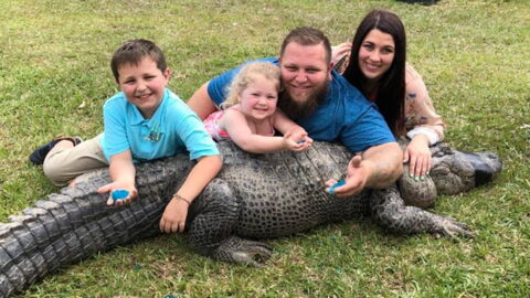 Expectant Dad Uses Alligator In The Most Shocking Gender Reveal Party Ever