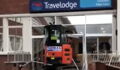 The Bizarre Moment A Digger Driver Destroys Travelodge Hotel In Shocking Rampage