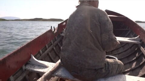 While Out On A Lake, These Tourists Were Shocked By A Very Strange Cloud