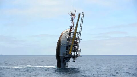 No, This Boat Isn't Capsizing... What It's Really Doing Is Incredible