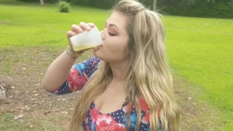 This Woman Claims Drinking Dog Urine Cleared Up Her Acne