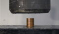 This Is What Happens When A Hydraulic Press Crushes A Pile Of Coins