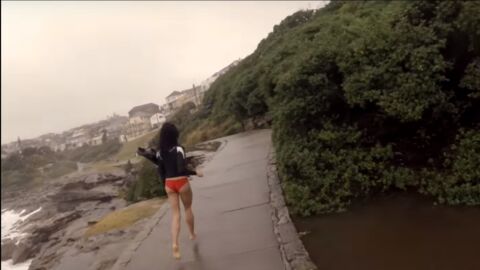 This Guy's Girlfriend Was Almost Struck By Lightning And His Reaction Is Priceless