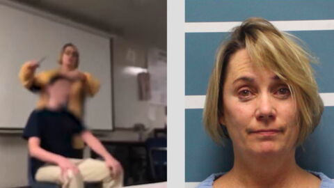 Teacher Forcibly Cuts Students' Hair Whilst Singing National Anthem In Unsettling Footage