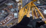 These Teenagers Scaled a Crane and Caused a Major Panic in the City