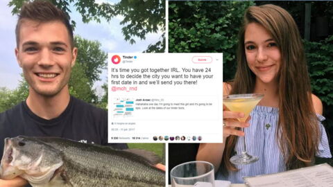 After Three Years Of Messaging, Tinder Got Involved In This Young Couple's Love Story
