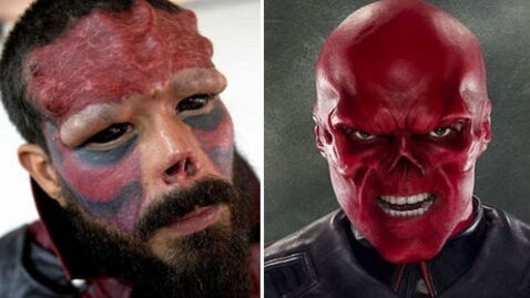 This Man Got His Nose Cut Down To Look Like A Comic Book Villain