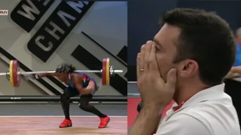 This Weightlifter's Arm Shattered In The Middle Of A Competition