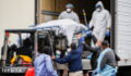 Footage captures New York City hospital using truck for body removal of coronavirus victims