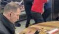 Man Continues to Eat His Chips in the Midst of a Fight in a Kebab Shop