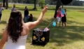 Woman Takes Dart to the Foot After Gender Reveal Goes Horribly Wrong