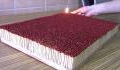 This video of 6000 matches set alight is absolutely mesmerising