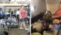 This woman flies with her miniature horse