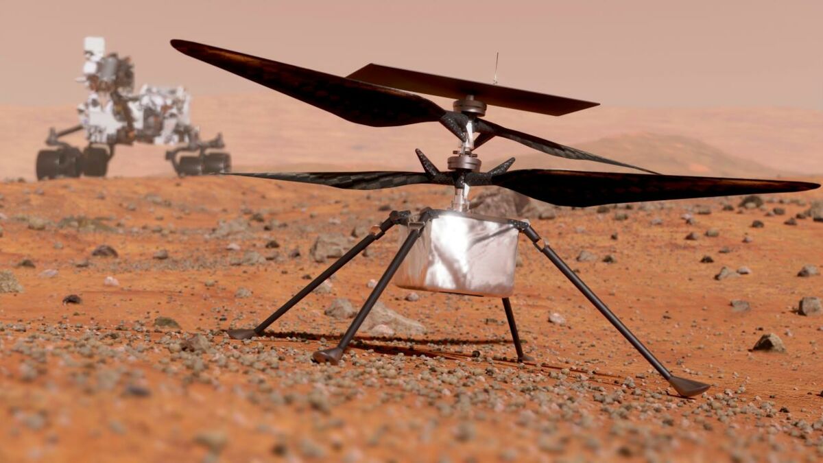 NASA is ready to make a helicopter drone fly on Mars