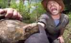 Animal Expert Coyote Peterson Lets Snapping Turtle Bite His Arm