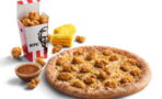 Pizza Hut and KFC announce the return of the Popcorn Chicken pizza
