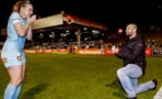 Retiring Melbourne City star gets proposed to during goal celebration