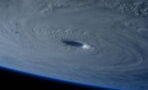 The first ever space hurricane has been recorded over the North Pole