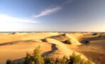 Sexual activities of tourists in dunes destroying a Spanish beach