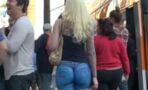 This woman walked around Los Angeles completely bottomless...And nobody noticed!